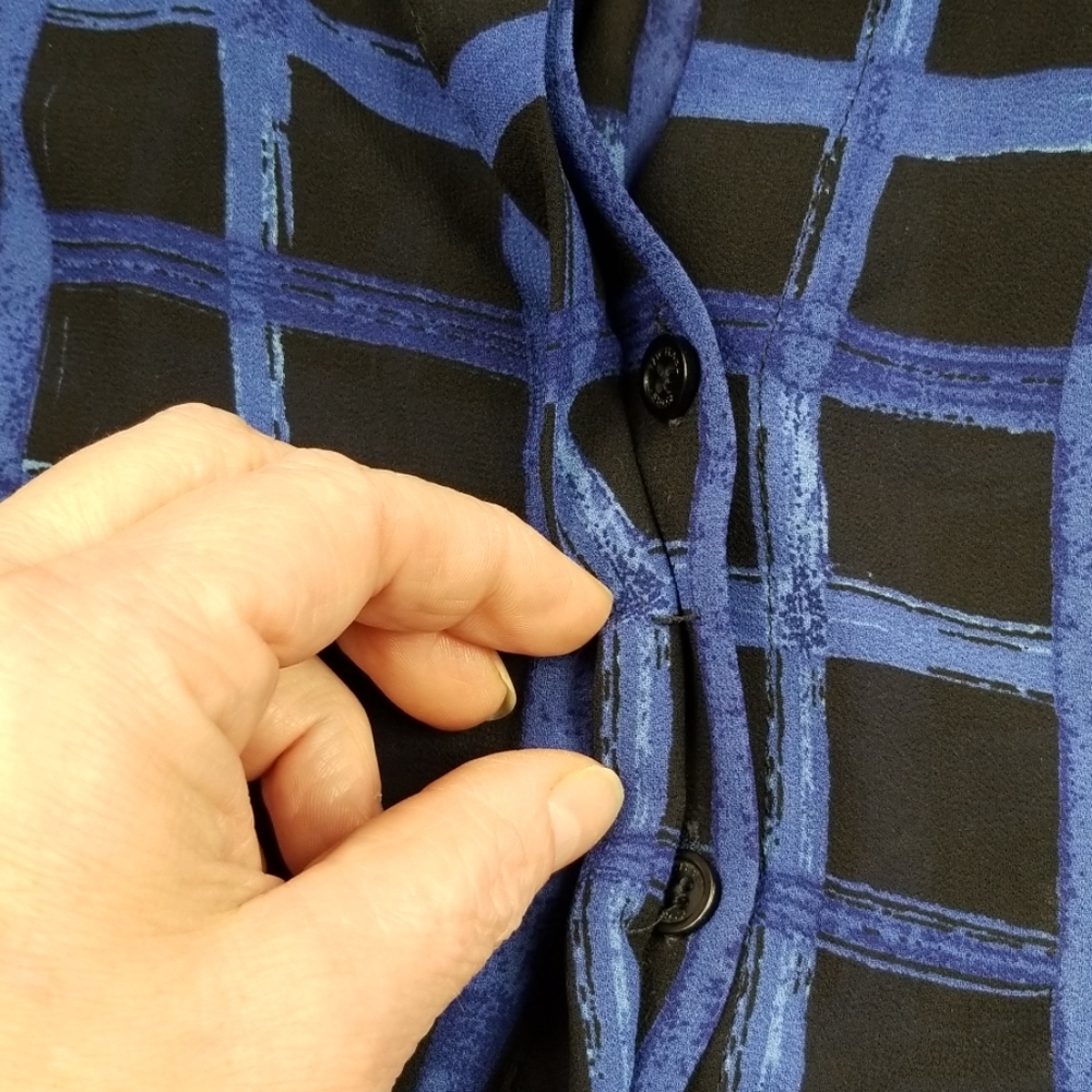 Michael  Michael Kors sleeveless sheer top blouse - Picture 4 of 6